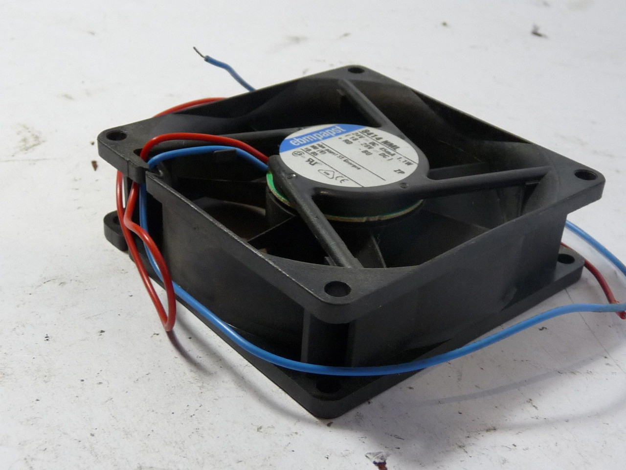 EBMPAPST 8414NML Axial Fan Current Type DC Supply Voltage 24VDC USED