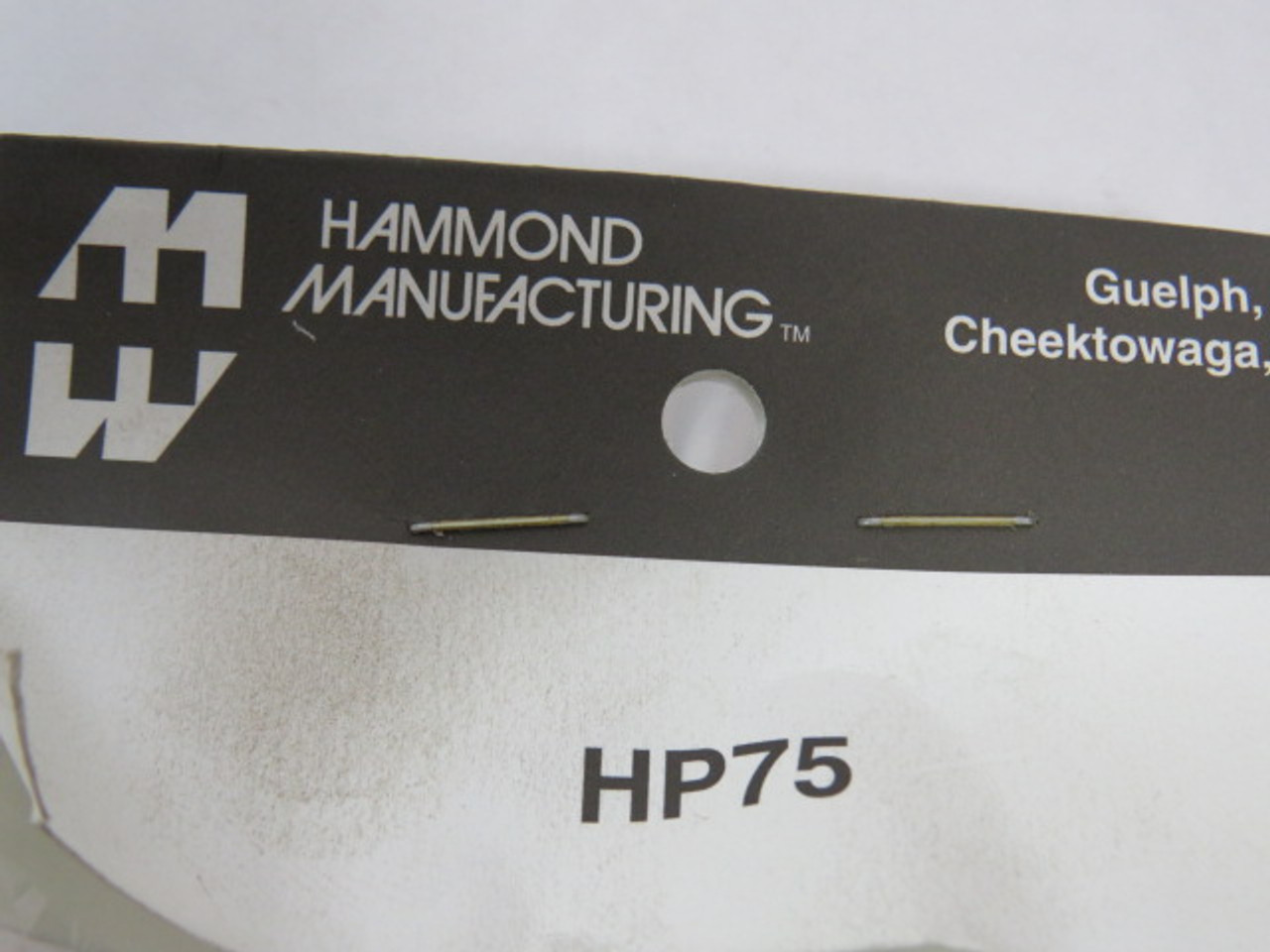 Hammond HP75 Steel Gray Conduit Plug .75" Diameter ! NWB !