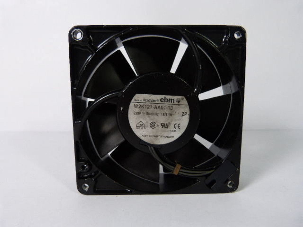 EBM W2K121-AA01-13 Fan 230V 18/1W USED