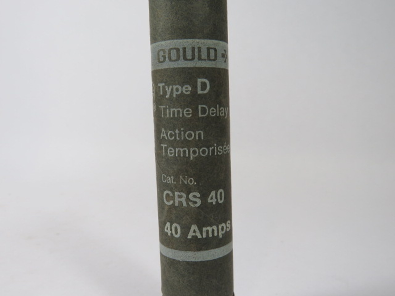 Gould Shawmut CRS-40 Time Delay Fuse 40A 600V USED