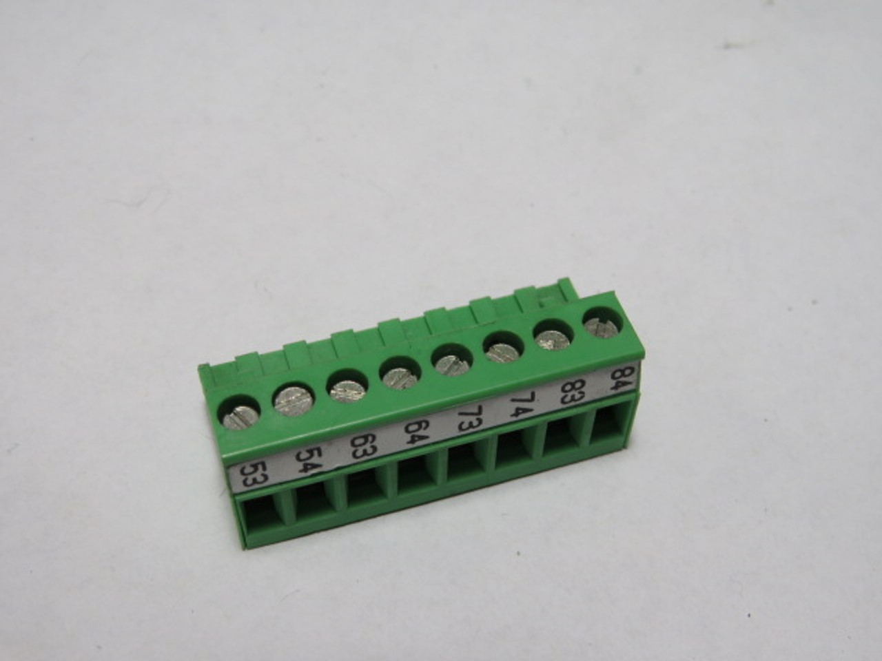 Phoenix Contact MSTB2.5/8-ST Printed-Circuit Board Connector 8-Pos GREEN USED