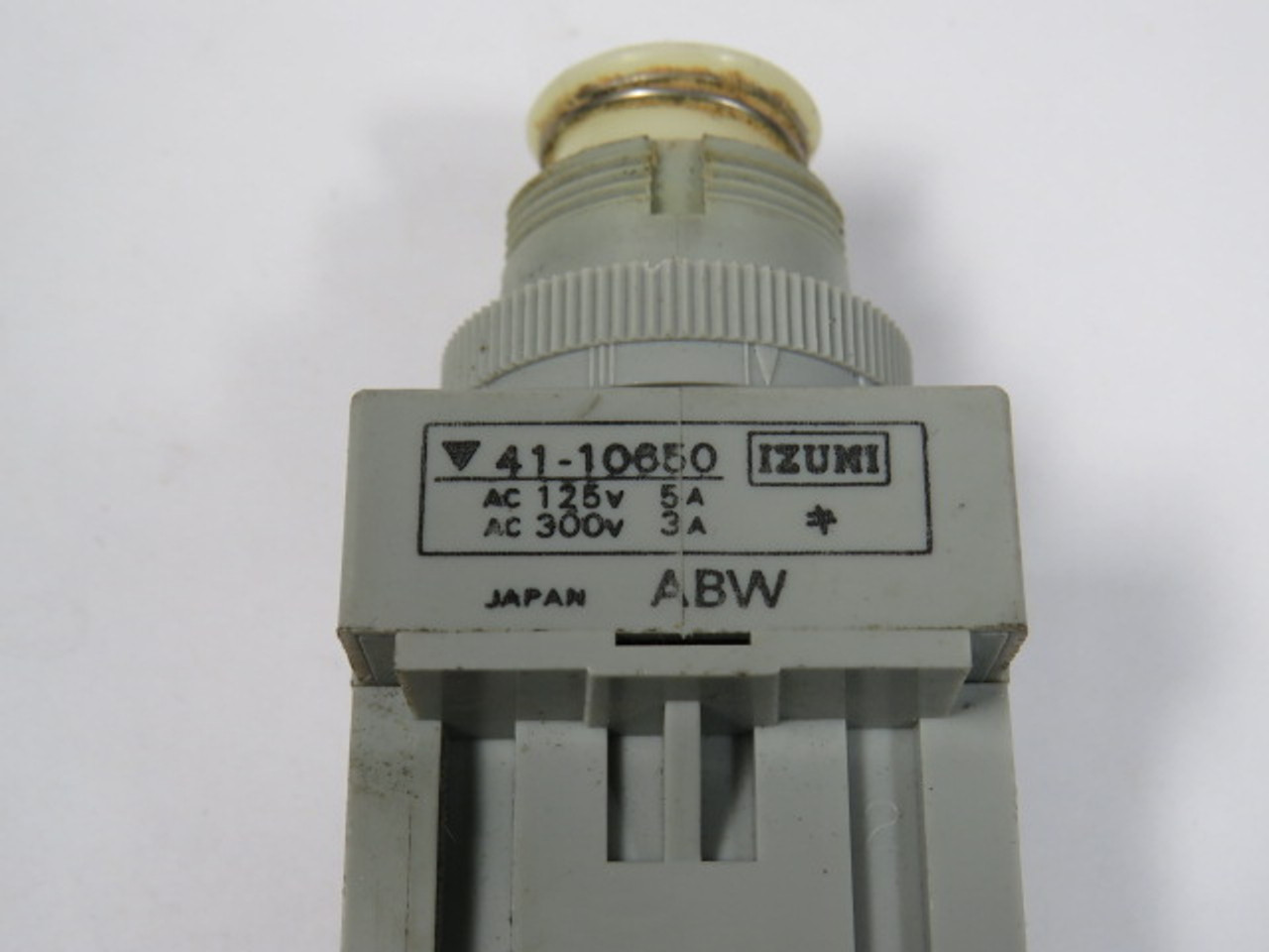 Izumi ABW110 Push Button 1NO No Button USED