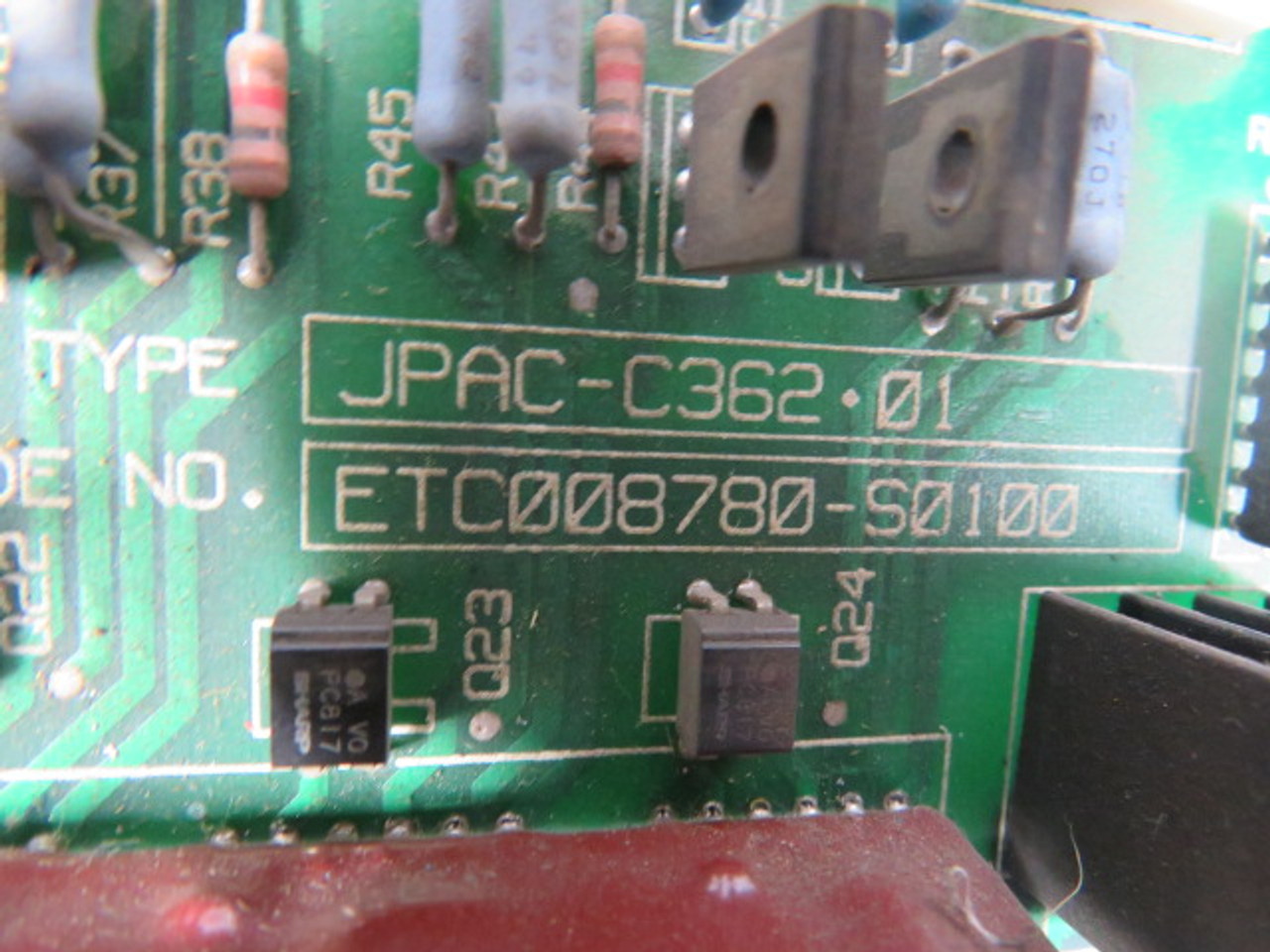 Yaskawa JPAC-C362 Adjustable Speed Drive Circuit Board USED