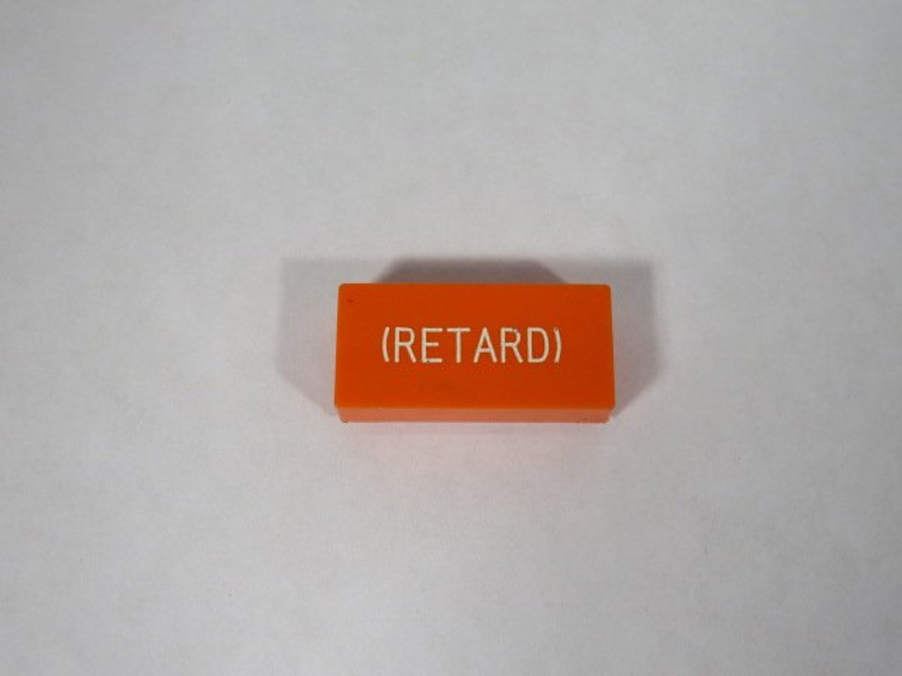 Cutler-Hammer E30KB800 Orange Type B Button "(RETARD)" USED