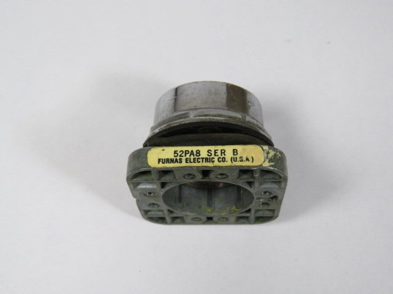 Furnas 52PA8A1 Series B Black Flush Push Button Operator Only USED