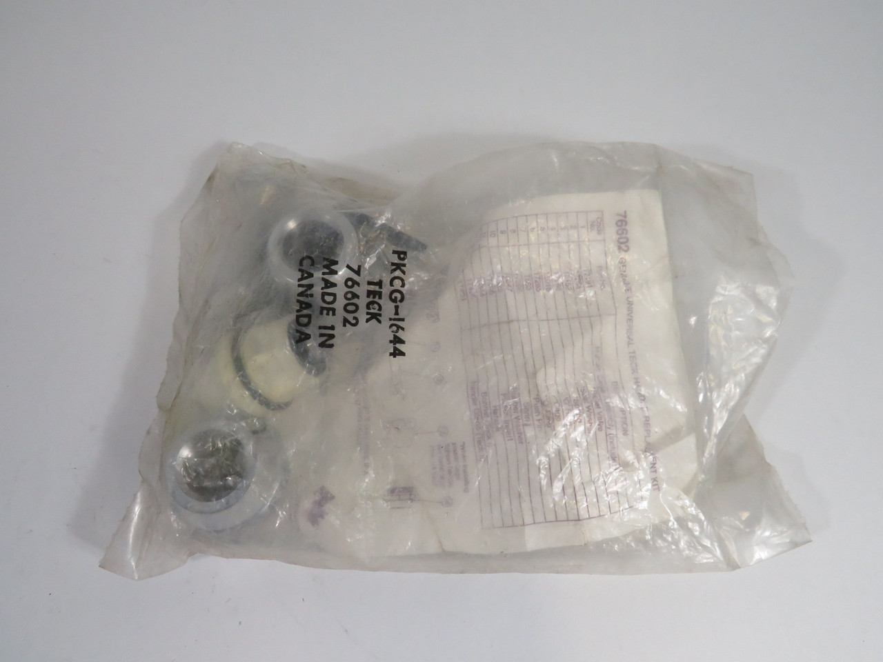 Teck 76602 Plumbing Flush Valve Repair Kit ! NWB !