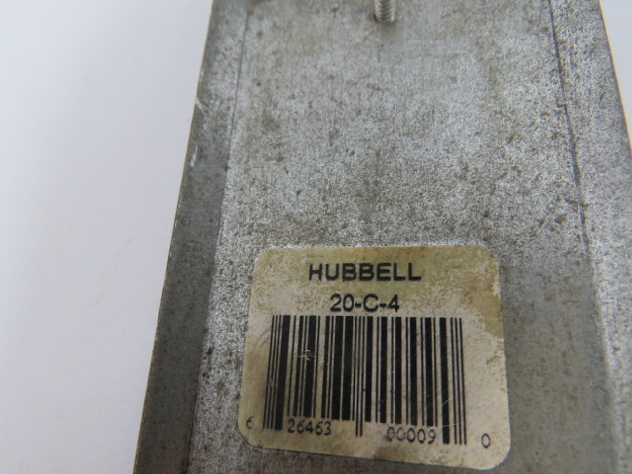 Hubbell 20-C-4 Blank Cover for Utility Box 4"LX2-1/8"W USED