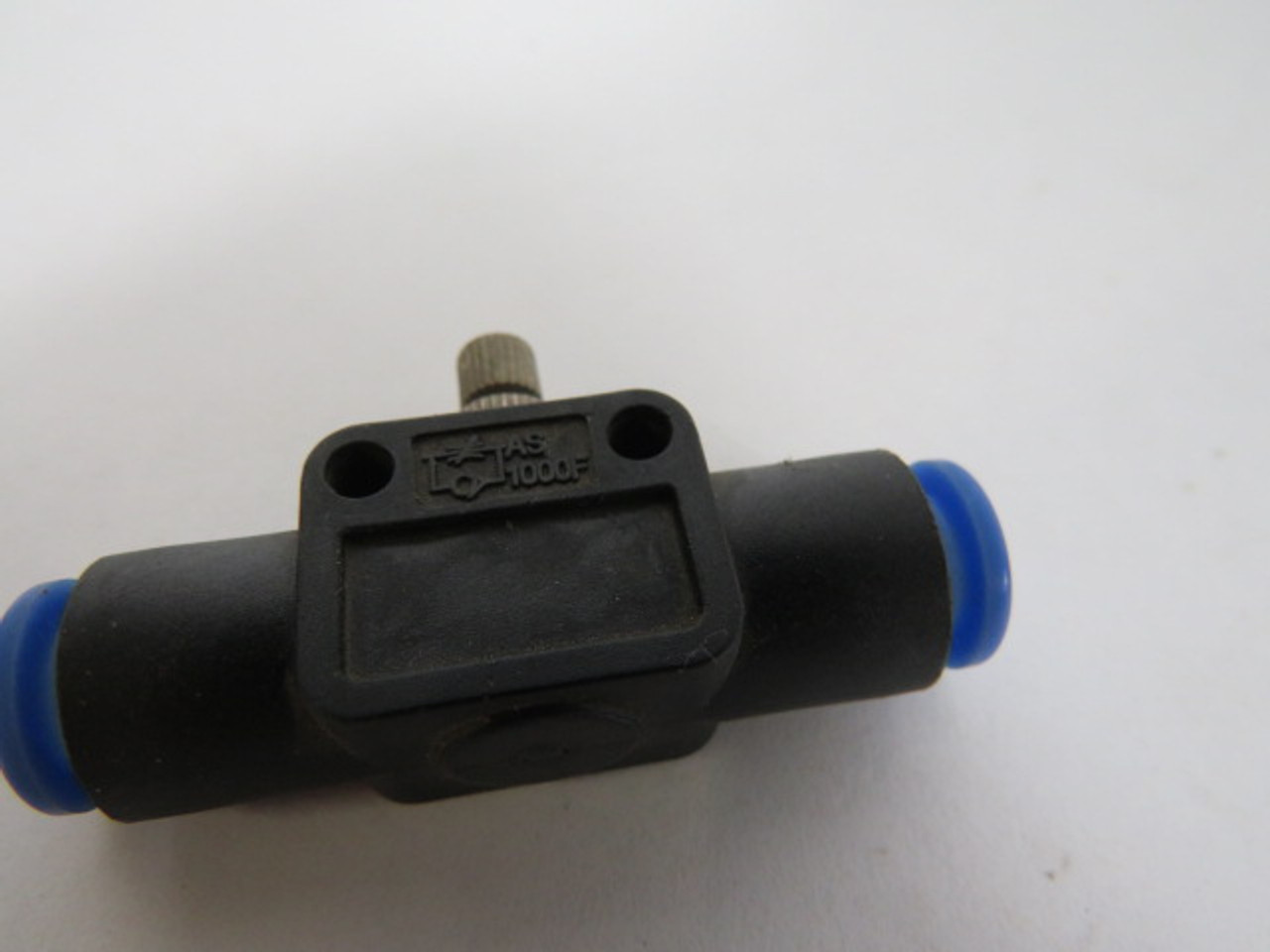SMC AS1000F-06 6mm Tube Speed Controller Valve 1.5mPa USED