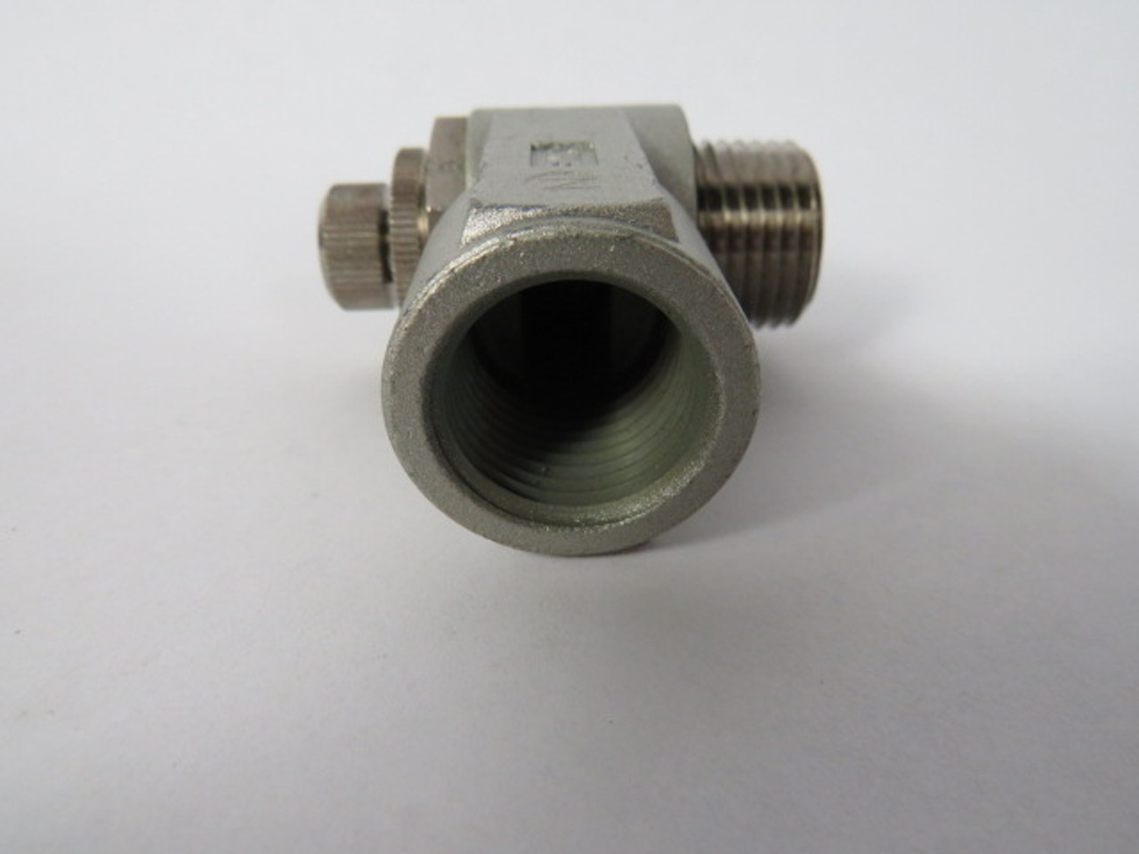 SMC AS4200-N04 Speed Control Valve 3/8" Male 3/4" Female USED