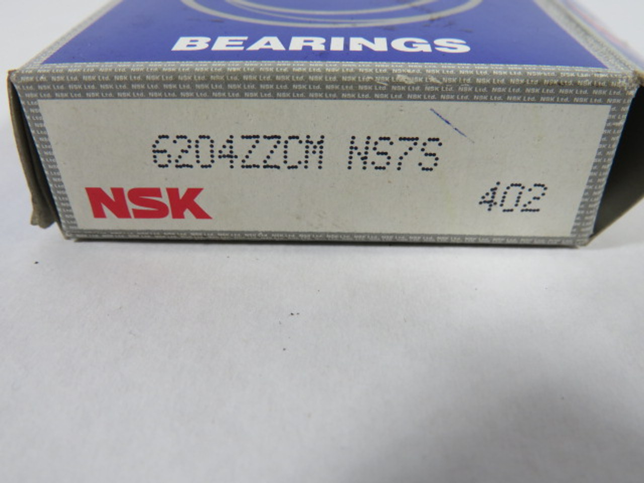 NSK 6204ZZCM Deep Groove Ball Bearing 47mm OD 20mm ID 14mm Width ! NEW !