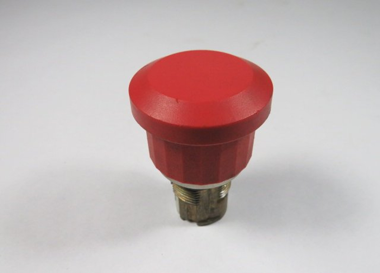 Allen-Bradley 800EM-MP24 Push-Pull Red Mushroom Push Button Operator USED