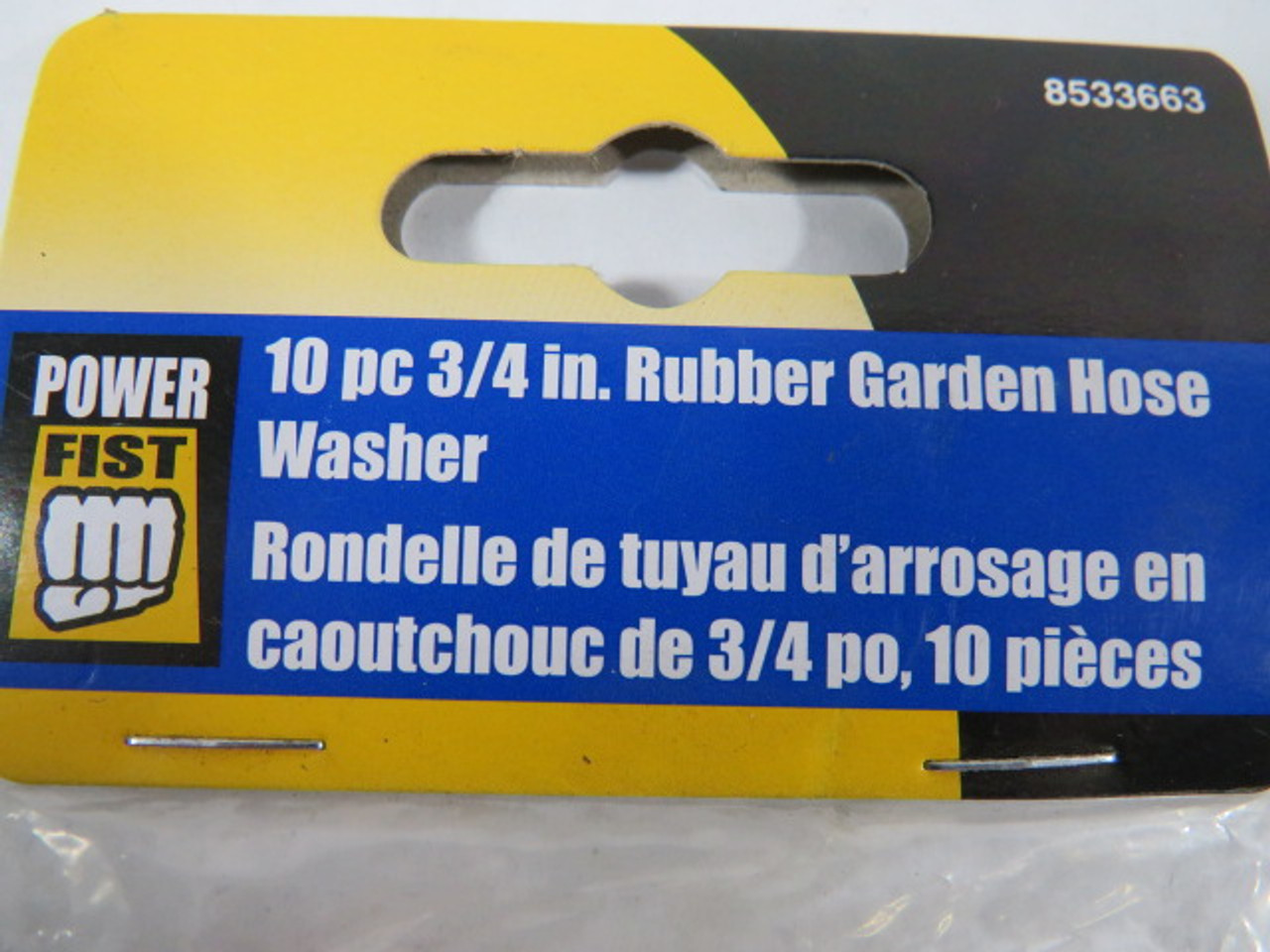 Power-Fist 8533663 10-Pc 3/4" Rubber Garden Hose Washer ! NEW !