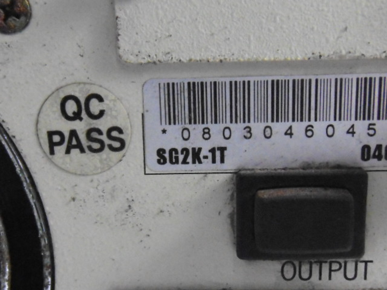 Falcon SG2K-1T UPS Plus Power Supply 120VAC 14.2A USED