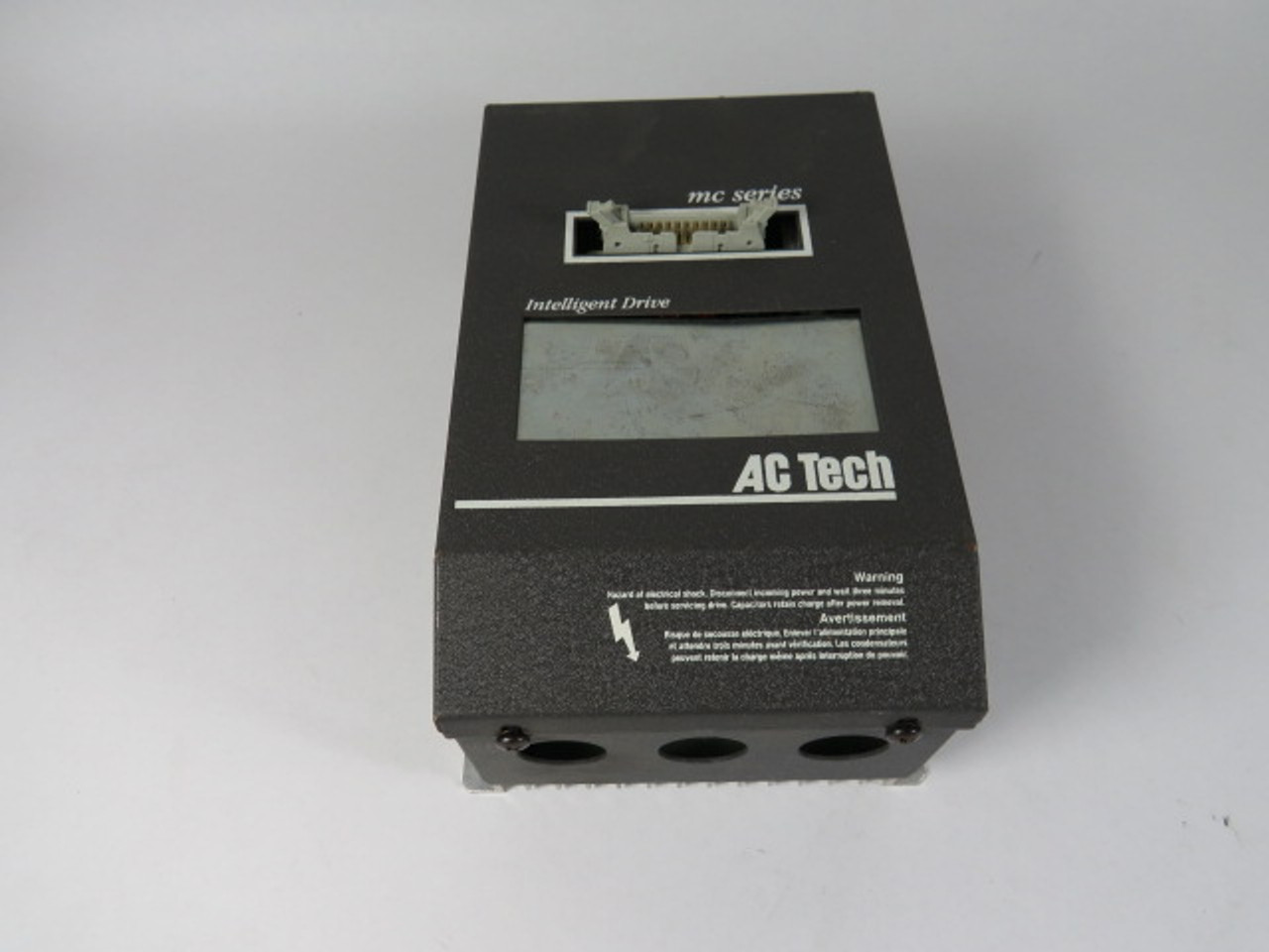 AC Tech M3410B AC Drive 1HP 400/480V 50/60Hz. 3Ph *Missing Controls* ! AS IS !
