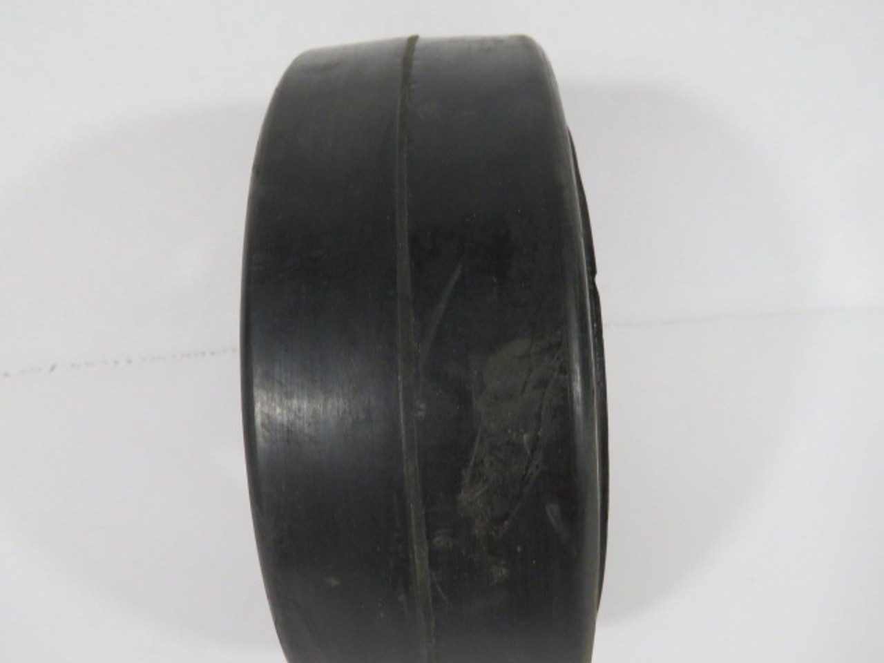 Algood 7508-A53J-MR-RB 8X3X3 1X3-1/4 Moldon Rubber Caster Wheel USED