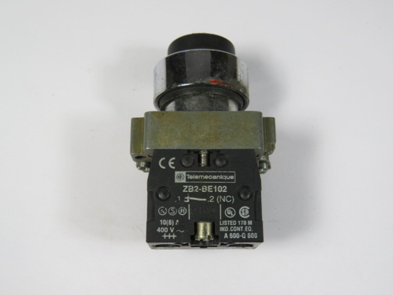 Telemecanique ZB2-BG4 Key Selector Switch 1NC 2-Position No Key USED
