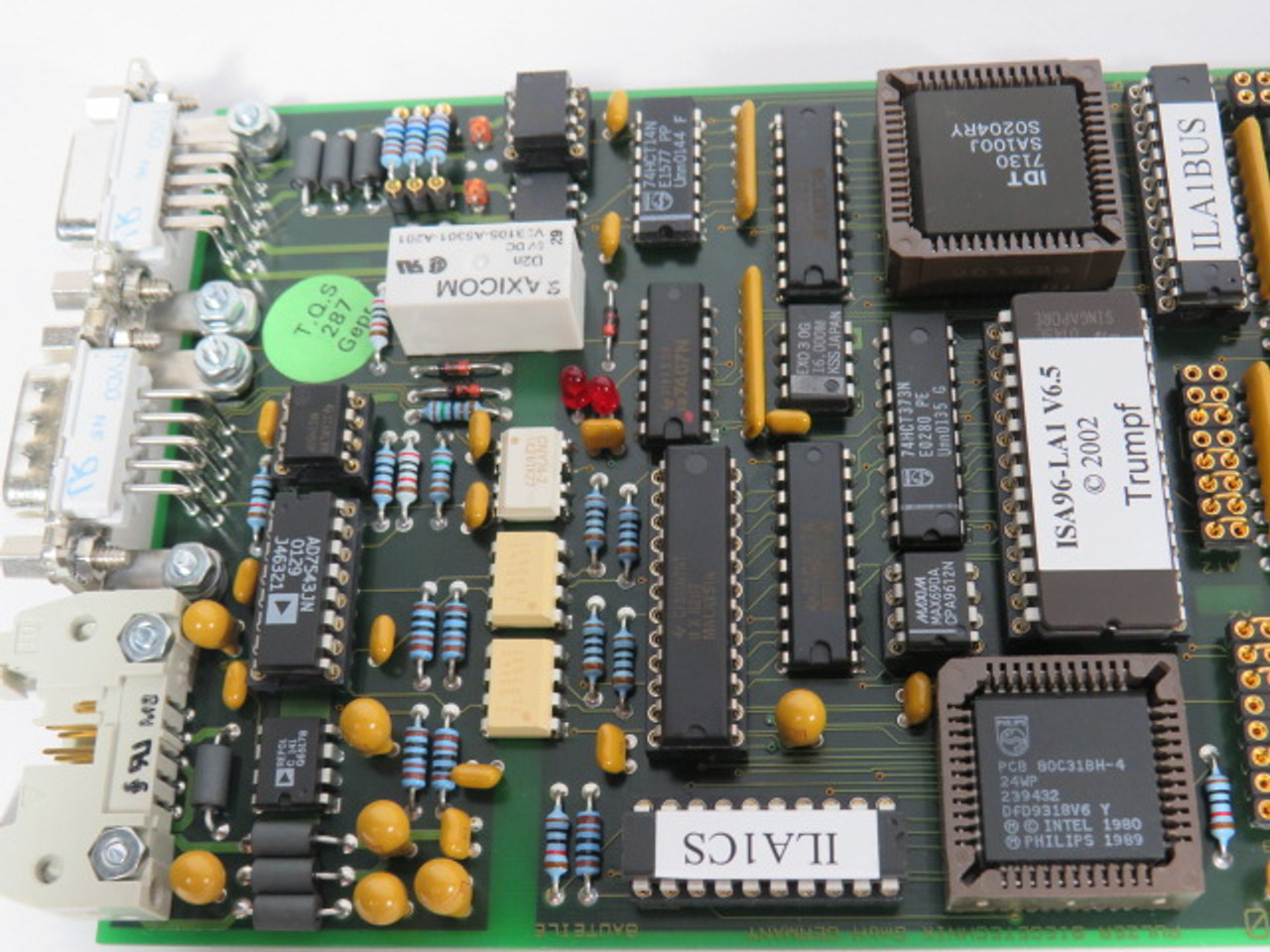Pulzer Biegetechnik ISA96-LA1 V2.0 Memory & Control Circuit Board ! NOS !