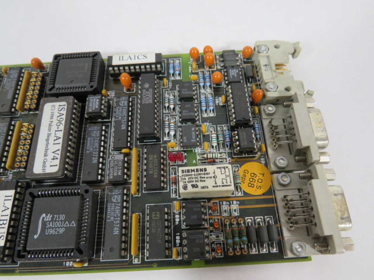 Pulzer Biegetechnik ISA96-LA1 V2.0 Memory & Control Circuit Board USED