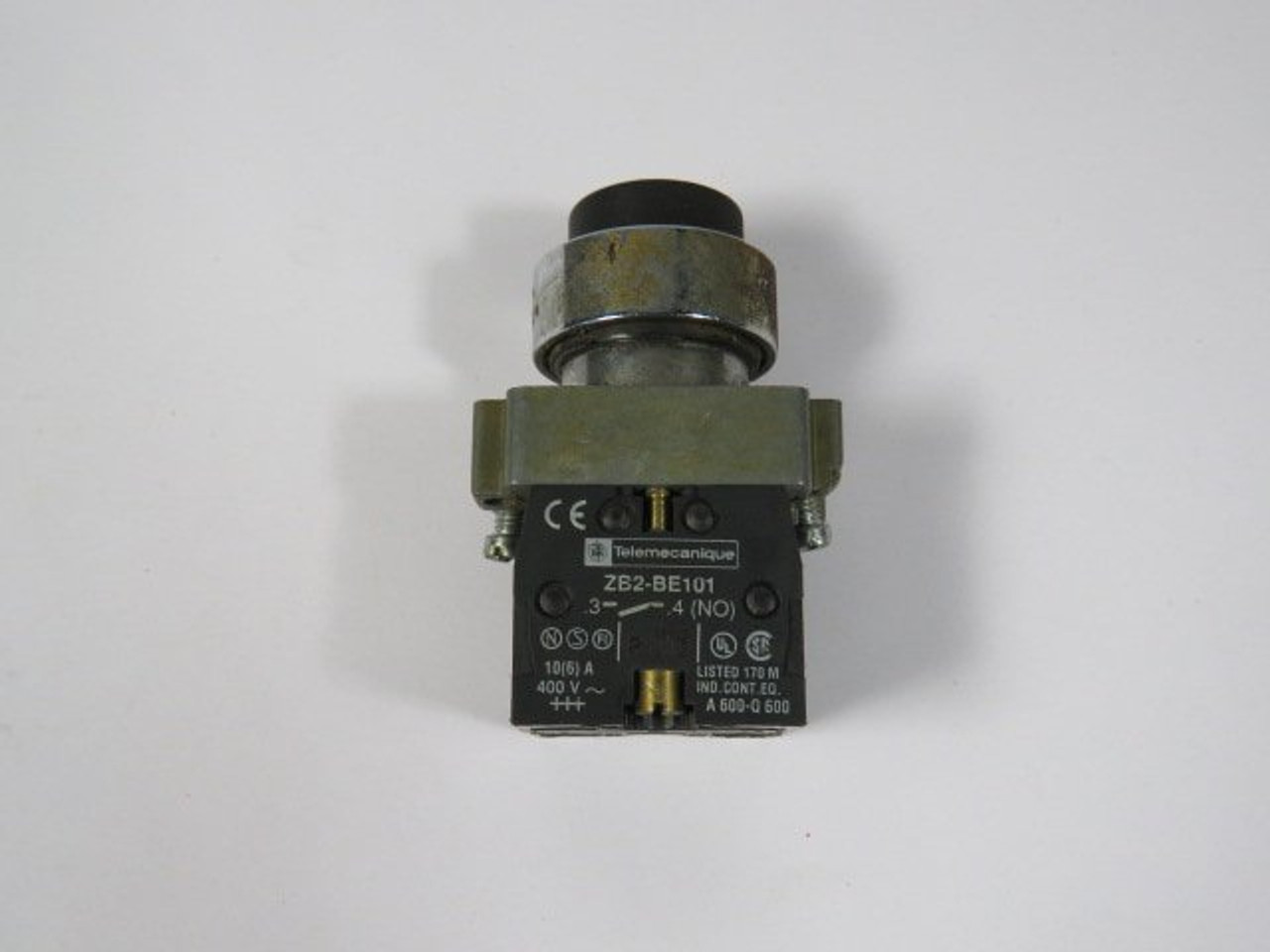 Telemecanique ZB2-BG2 Key Selector Switch 1NO/1NC 2-Position No Key USED