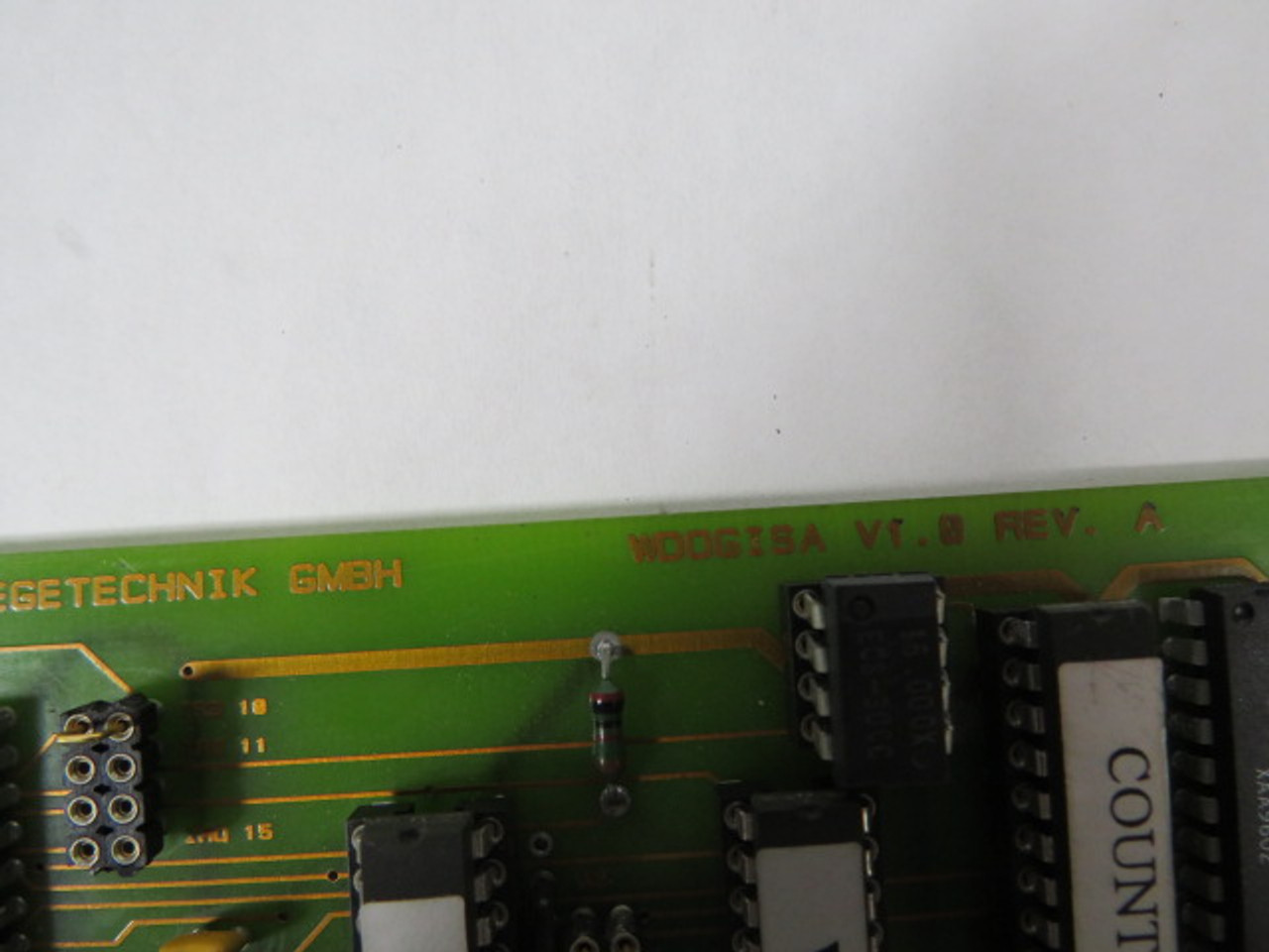 Pulzer Biegetechnik ISA96-WDOG1SA Memory Control Circuit Board USED