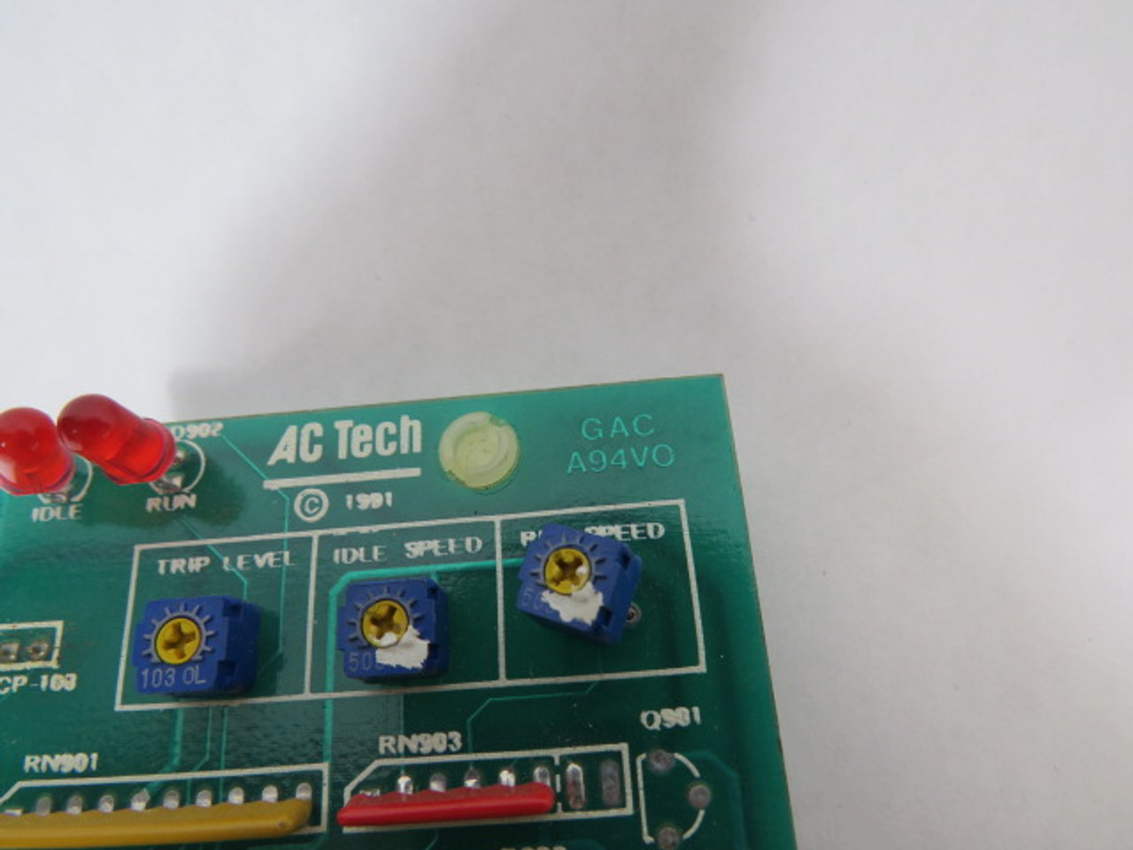 AC Tech 989-001 Memory Board for AC Tech Frequency Drive USED