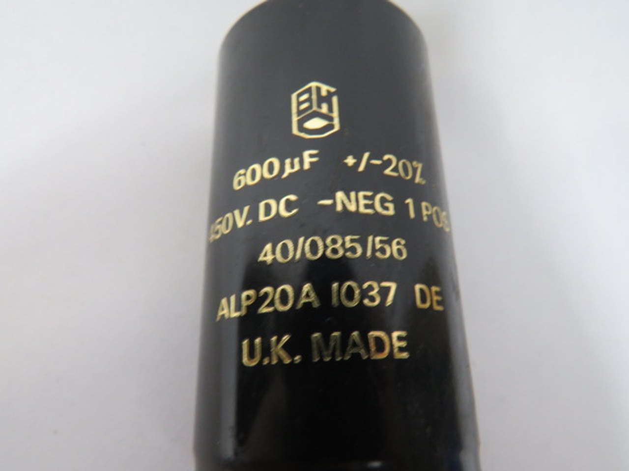 BHC Aerovox ALP20A-1037DE Snap In Capacitor 600uf 450VDC 20% USED