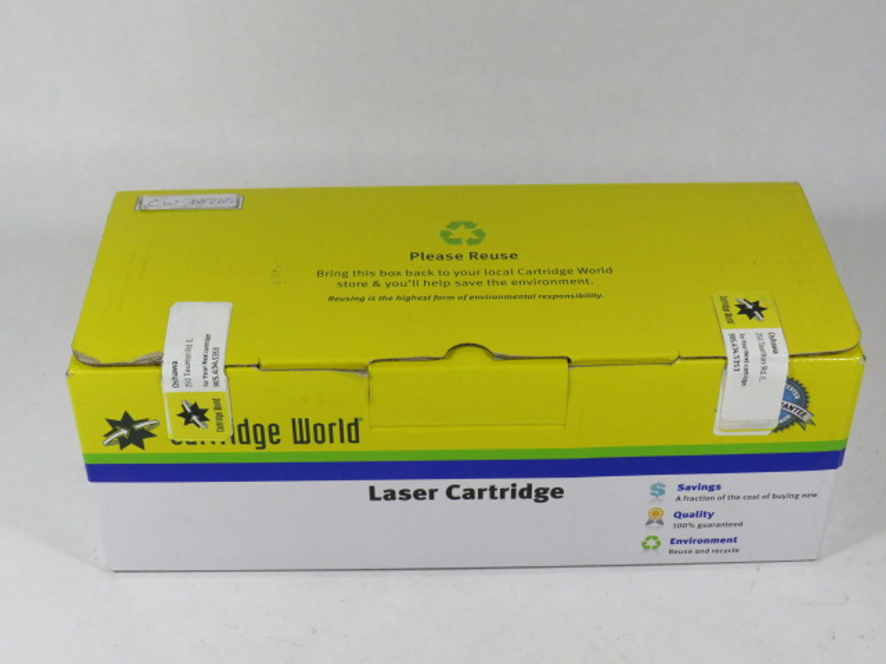 Cartridge World 501H Replacement For Lexmark 501H Black Toner *SEALED* NEW