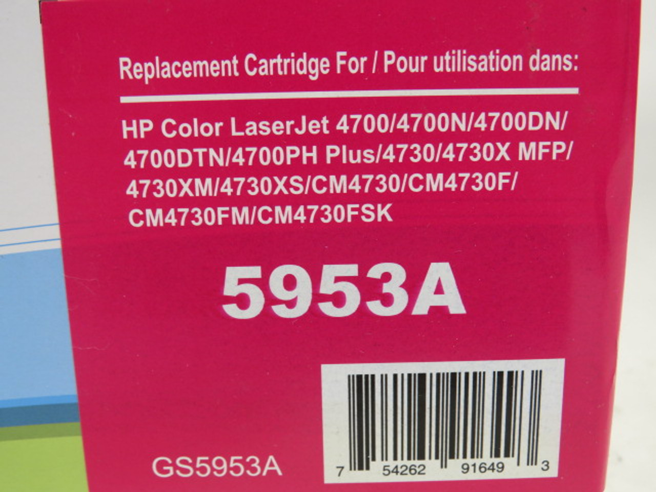 Fuzion 5953A Replacement For HP Q5953A Magenta Toner *SEALED* NEW