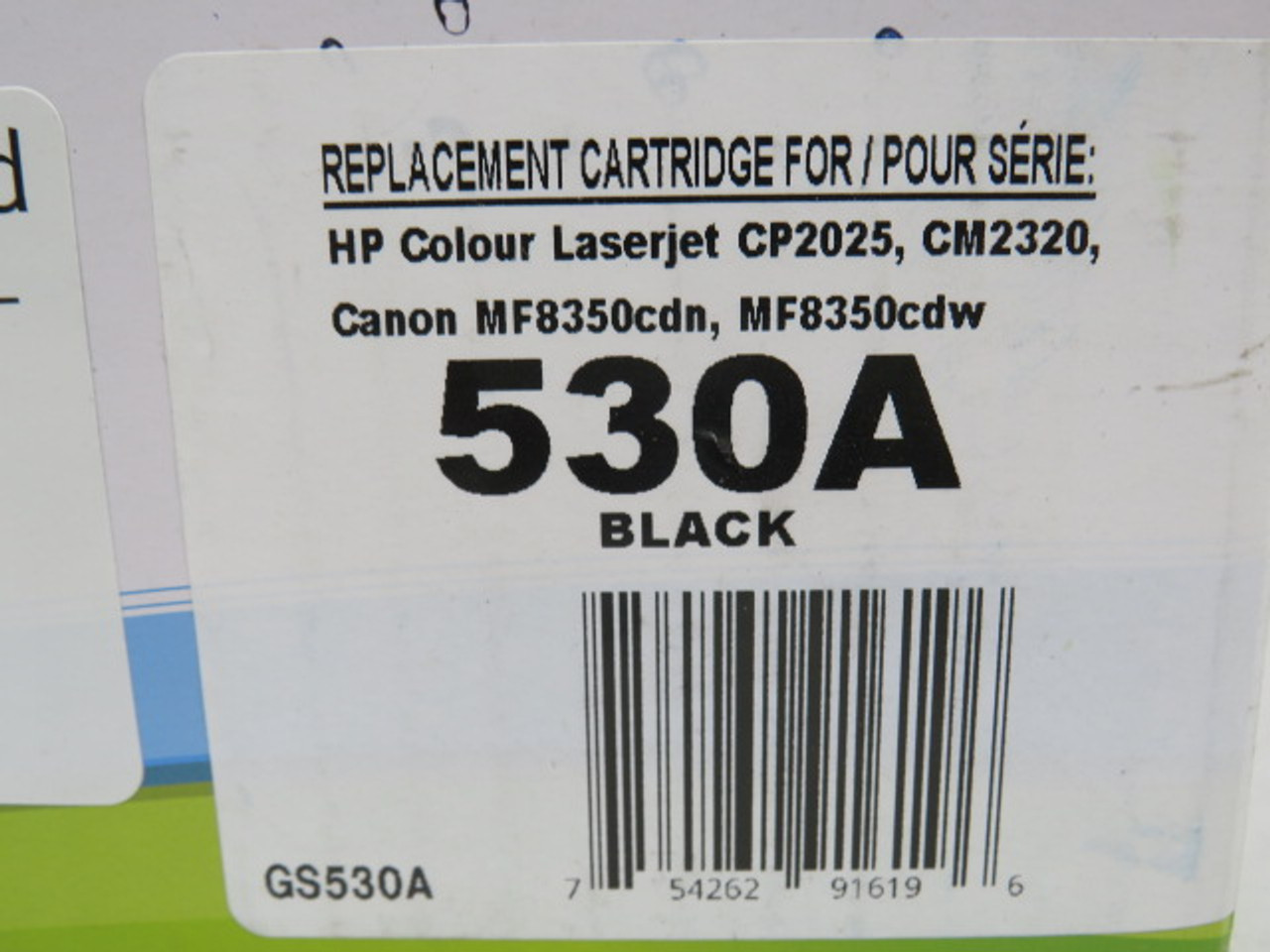 Fuzion 530A Replacement For HP CC530A Black Toner *SEALED* ! NEW !