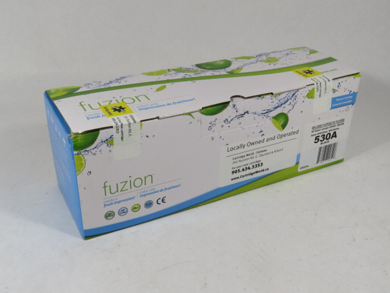 Fuzion 530A Replacement For HP CC530A Black Toner *SEALED* ! NEW !