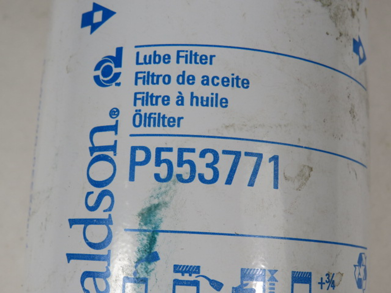 Donaldson P553771 Full Flow Spin-On Lube Filter Element ! NOP !
