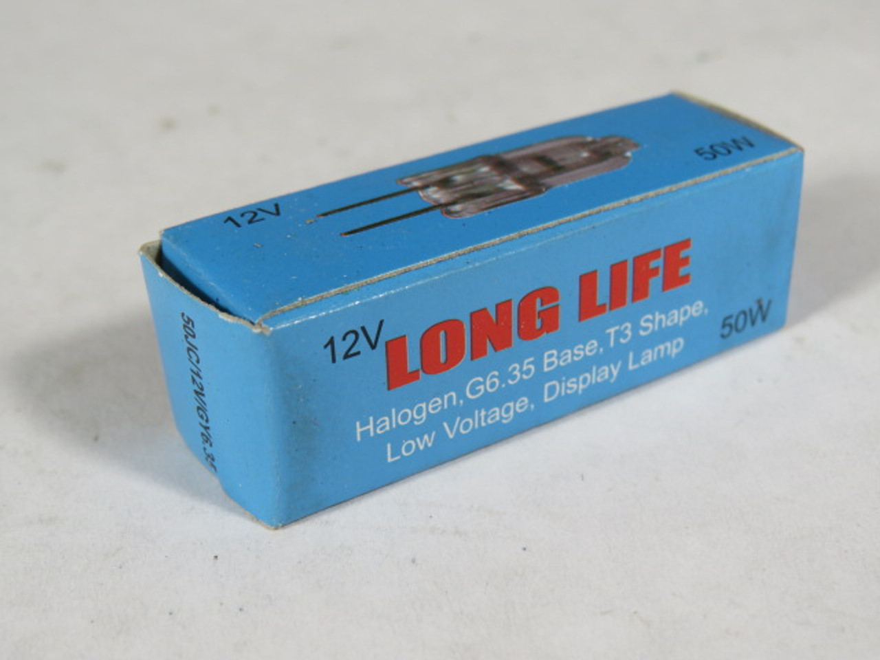 Long Life 50FC/12V/GY6.35 Halogen Bulb GY6.35 Base 12V 50W 2-Pin ! NEW !