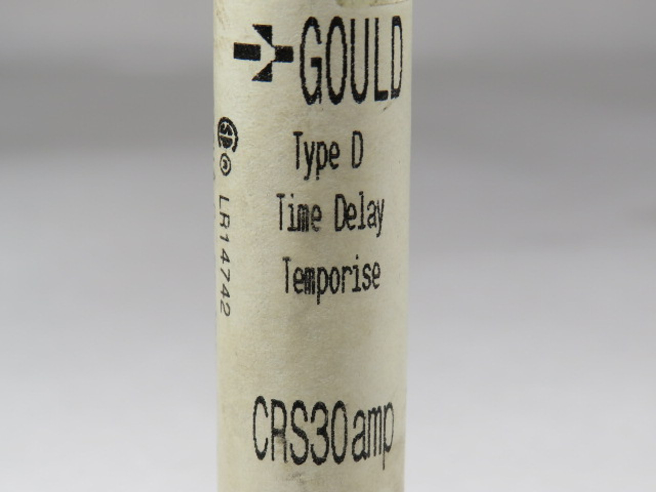 Gould CRS-30 Time-Delay Fuse 30A 600V White Label USED