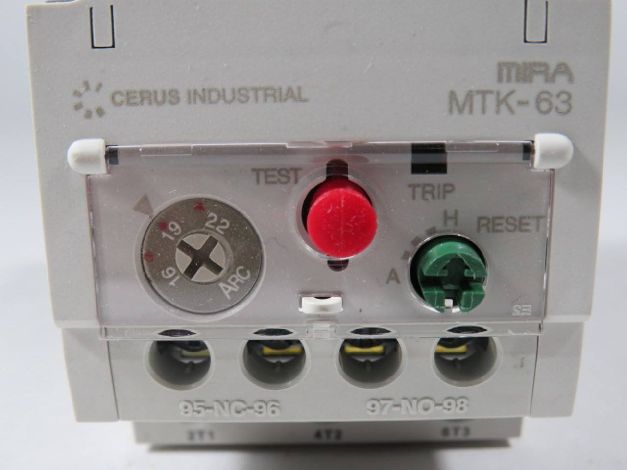 Cerus Mira MTK-63/3K 22L Thermal Overload Relay 16-22A Range ! NEW !
