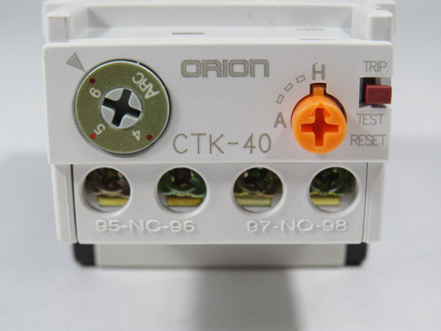 Cerus Orion CTK-40-5 Thermal Overload Relay 4-6A Range NEW