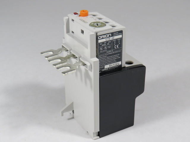 Cerus Orion CTK-40-5 Thermal Overload Relay 4-6A Range NEW