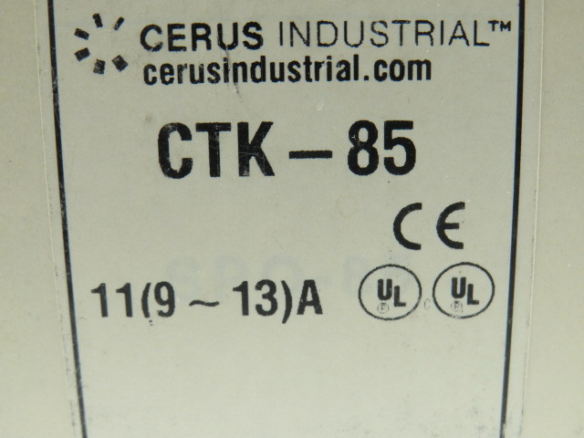Cerus Orion CTK-85-11 Thermal Overload Relay 9-13A Range NEW