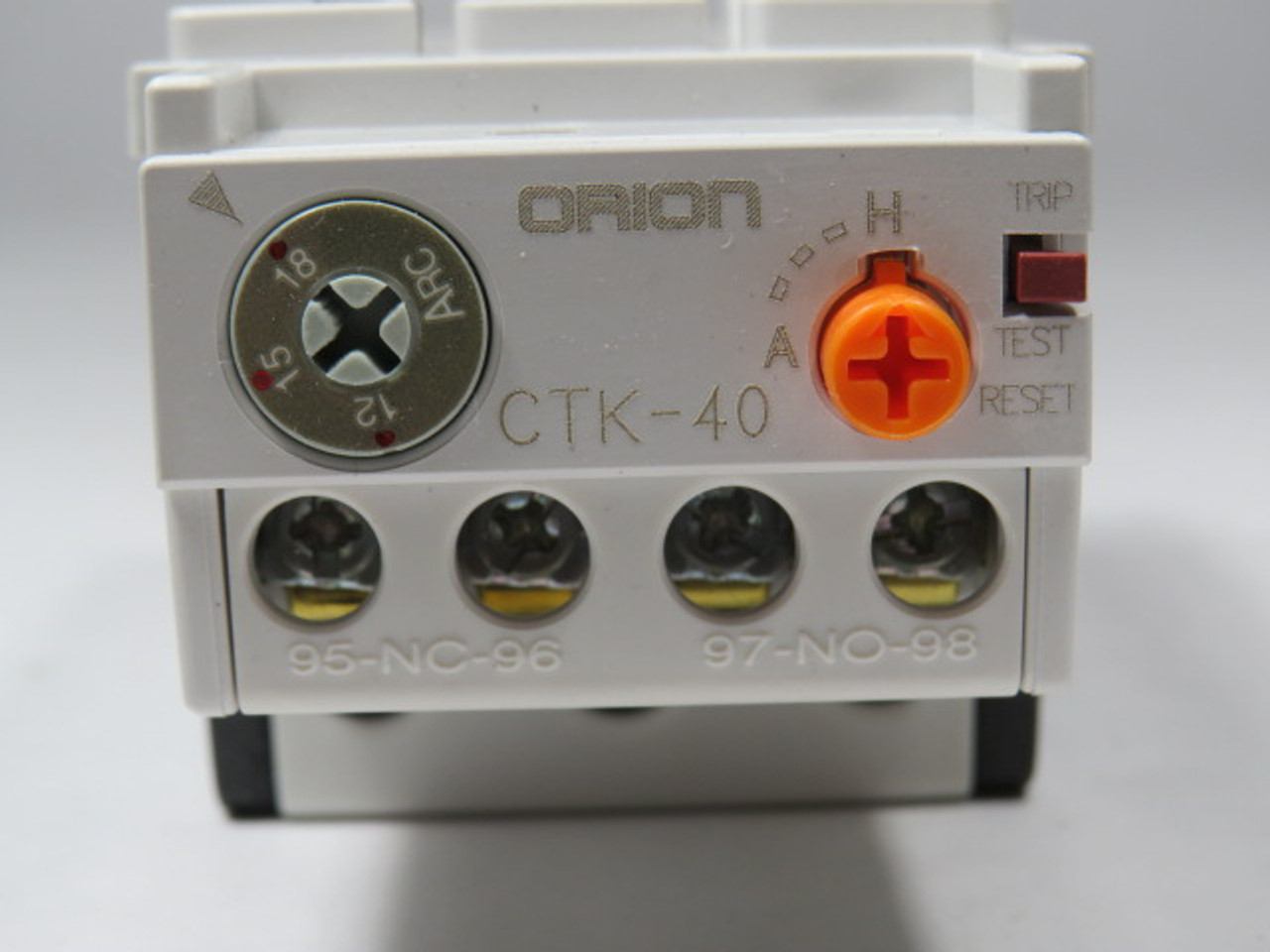Cerus Orion CTK-40-15 Thermal Overload Relay 12-18A Range ! NEW !