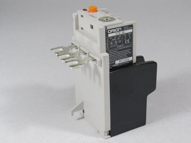 Cerus Orion CTK-40-11 Thermal Overload Relay 9-13A Range NOP