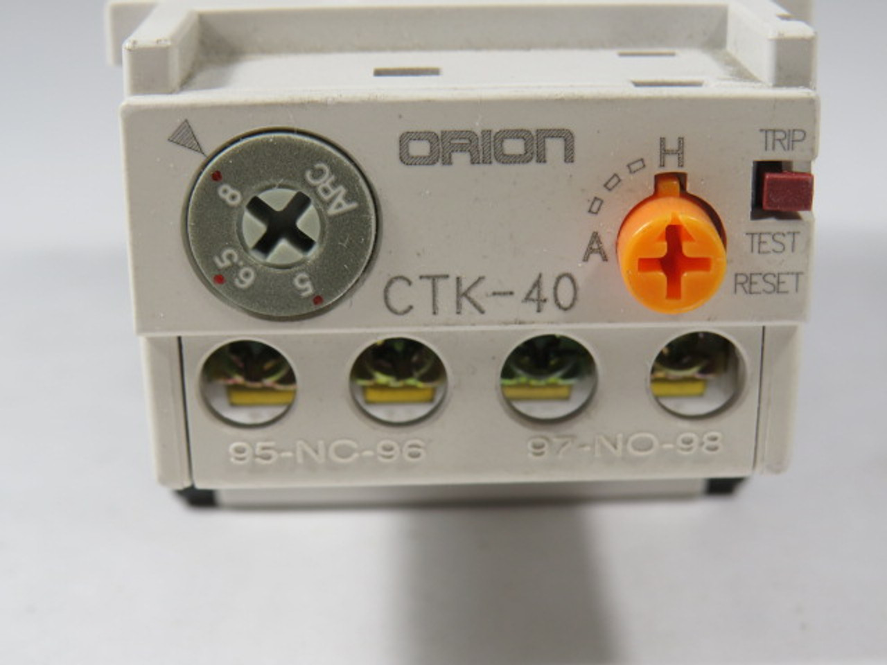 Cerus Orion CTK-40/3-8A Thermal Overload Relay 5-8A Range USED