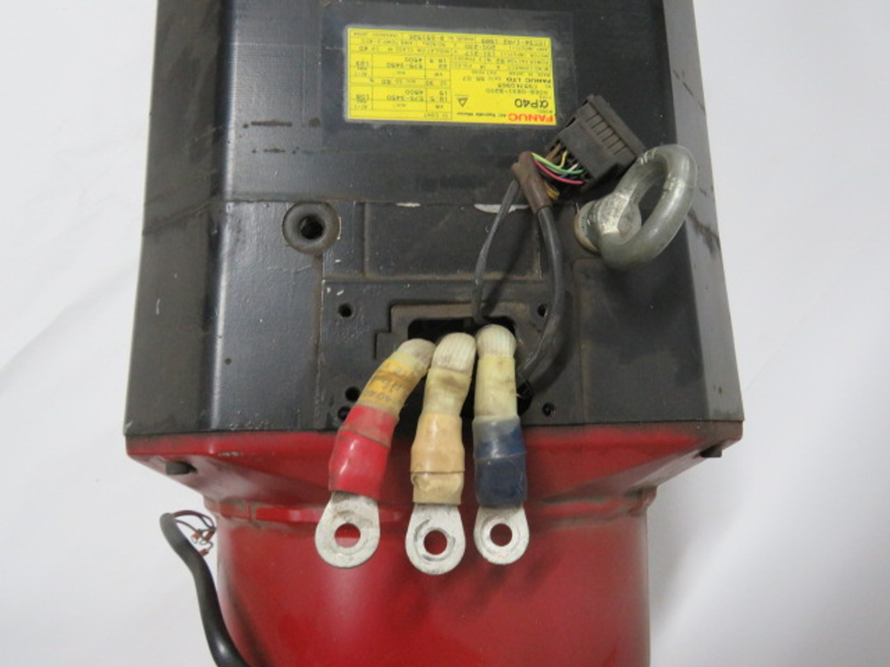 Fanuc A06B-0831-B200 AC Spindle Motor *Missing Electrical Box* ! AS IS !