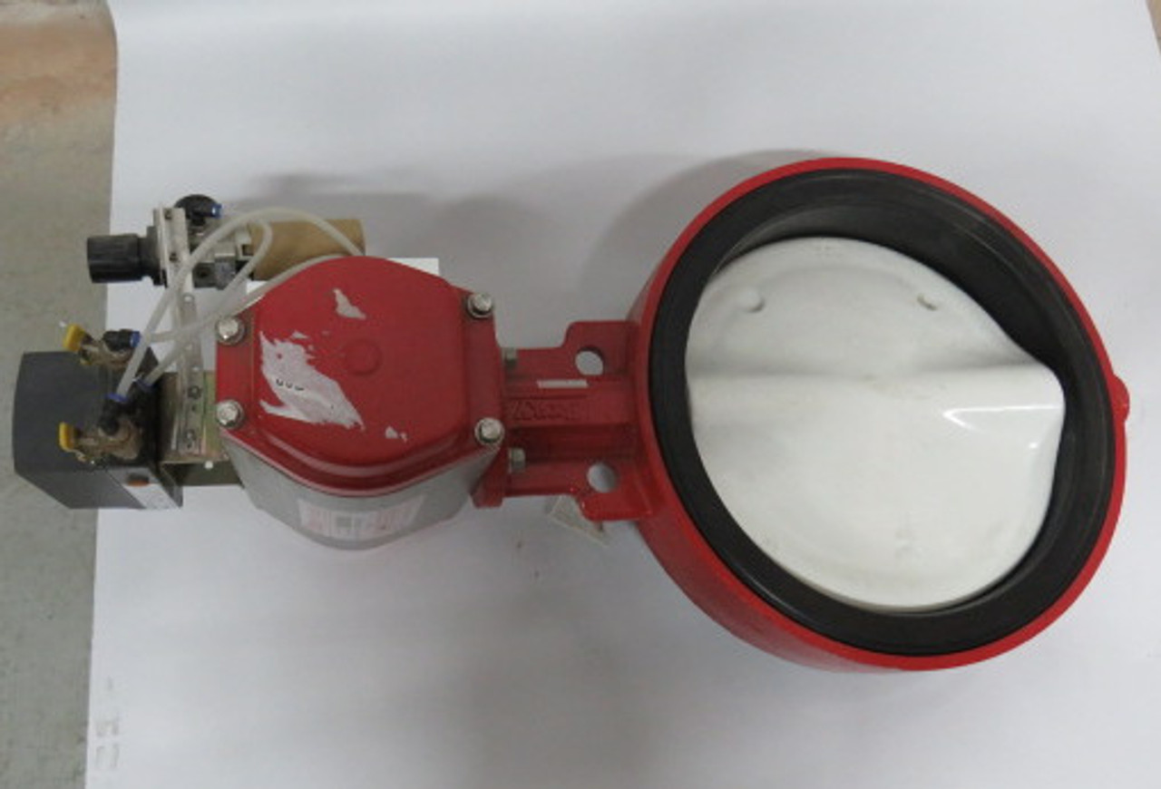 Bray 921600-11301532 Double Acting Actuator w/ 16" Butterfly Valve ! NOP !