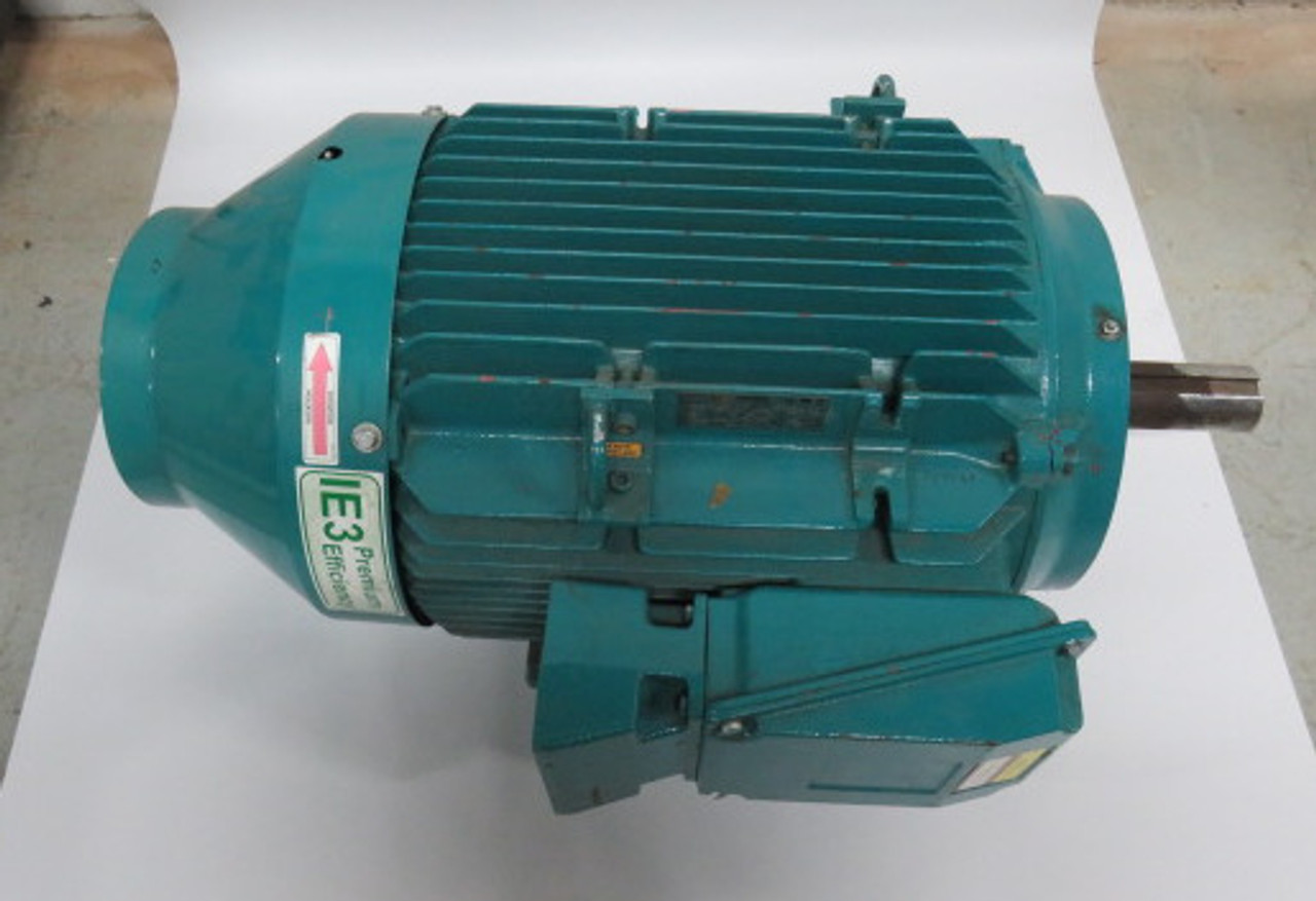 Brook Crompton 75HP 55kW 1785RPM 575V 365T TEFC 3Ph 67.6A 60Hz USED