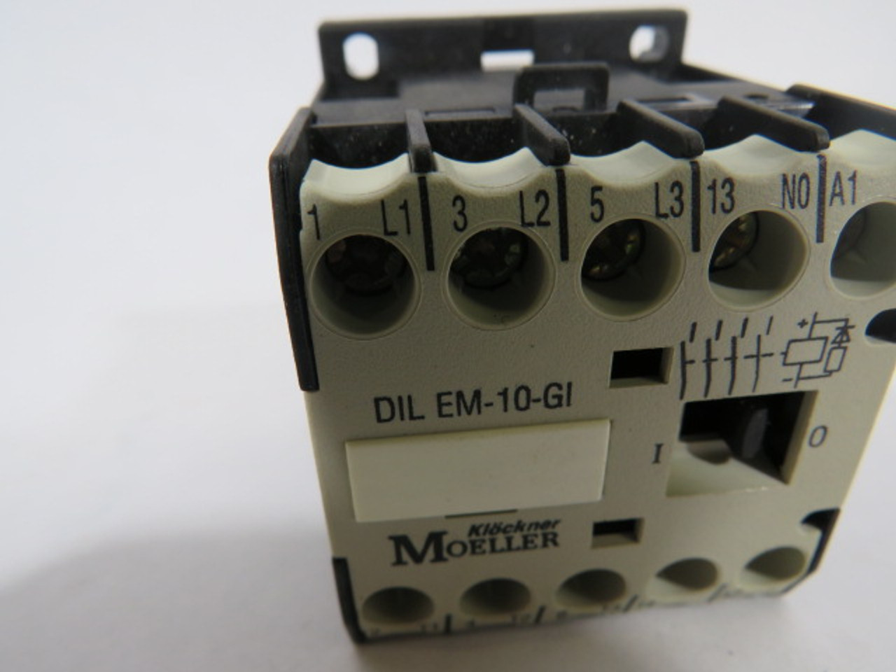 Moeller DIL-EM-10-G1 Mini Contactor 1N/O 24VDC 10A 4P USED