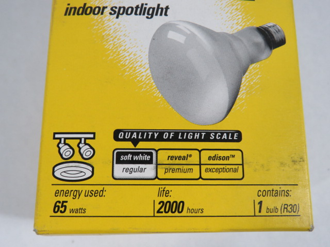 General Electric 65R30/SP/STD/PM Indoor Spotlight 65W 120V 2000Hrs ! NEW !