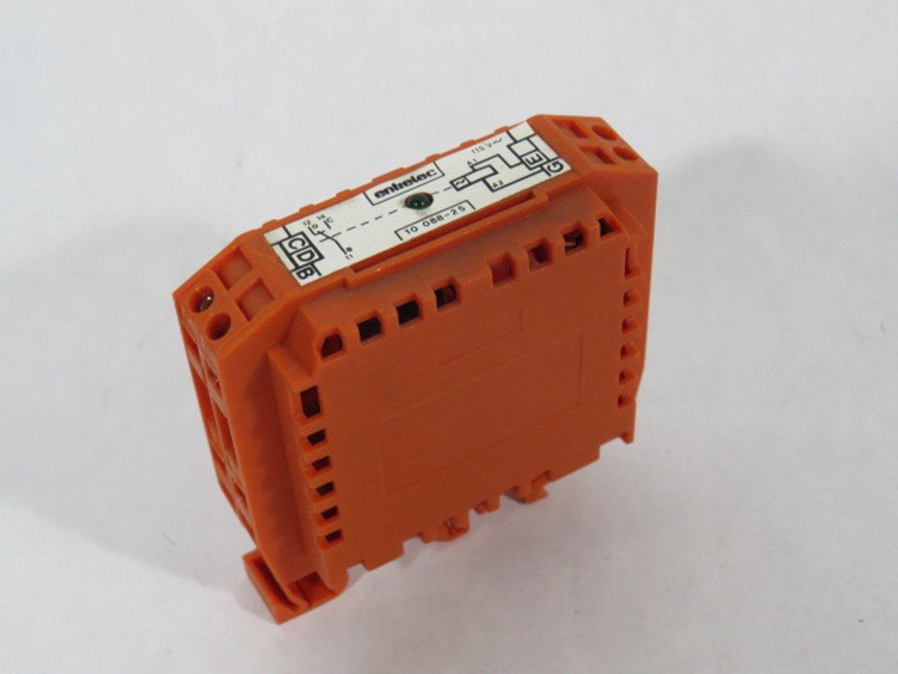Entrelec 010-08825 Orange RB121 Electromagnetic Relay Terminal Block ! NEW !