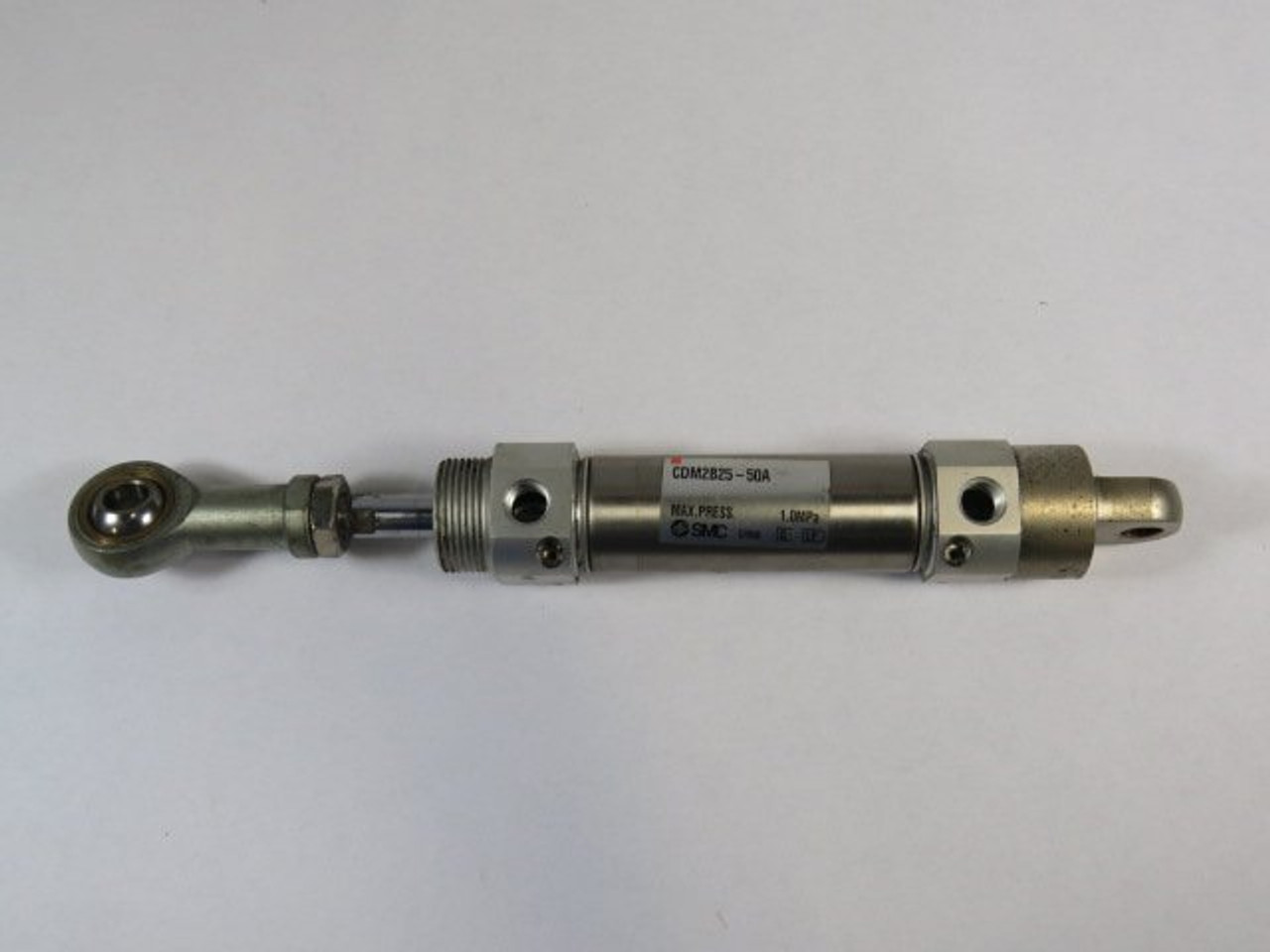 SMC CDM2B25-50A Pneumatic Cylinder 25mm Bore 50mm Stroke 1.0MPa USED