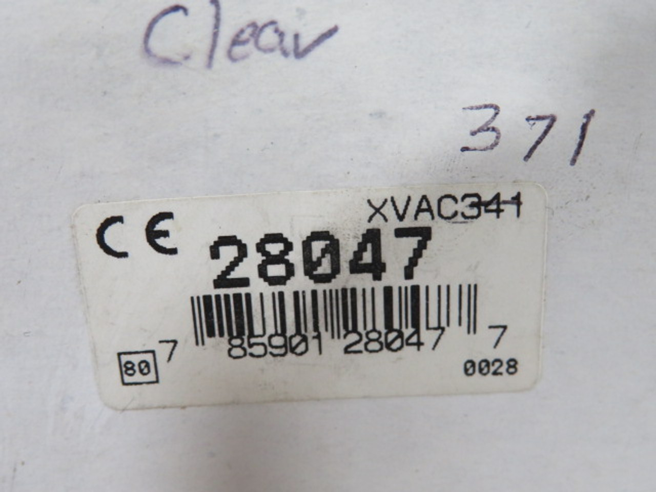 Telemecanique XVAC371 Clear Stack Light Lens 0-24VAC/DC 7W ! NOP !