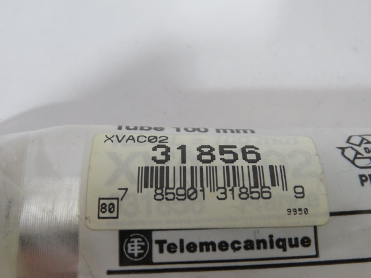 Telemecanique XVAC02 31856 100mm White Stack Light Tube ! NWB !
