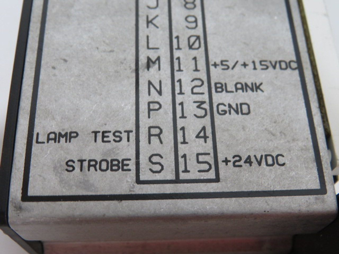 Cincinnati Dynacorp 4162 2" BCD to 7 Segment Panel Display 24VDC 5/15VDC USED